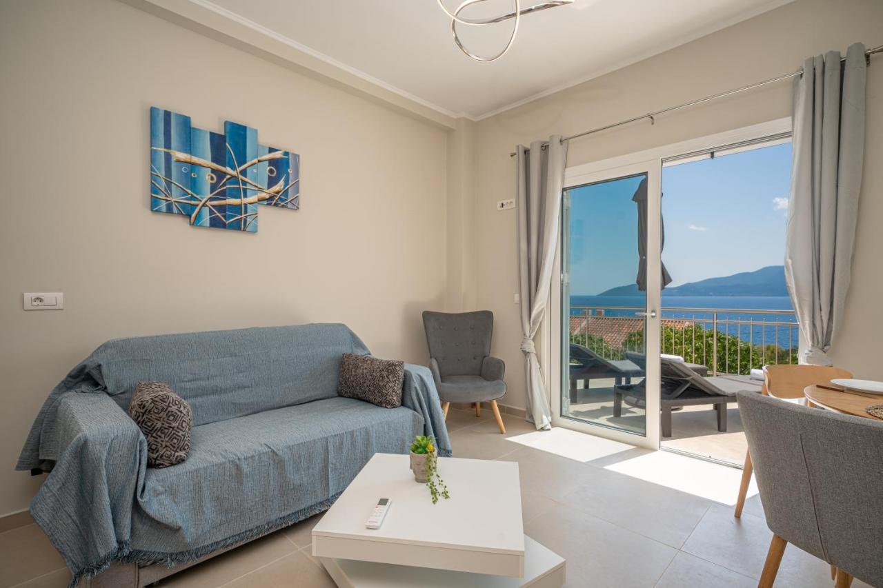 Maritina'S Apartments Amazing Sea View Agia Efimia 外观 照片
