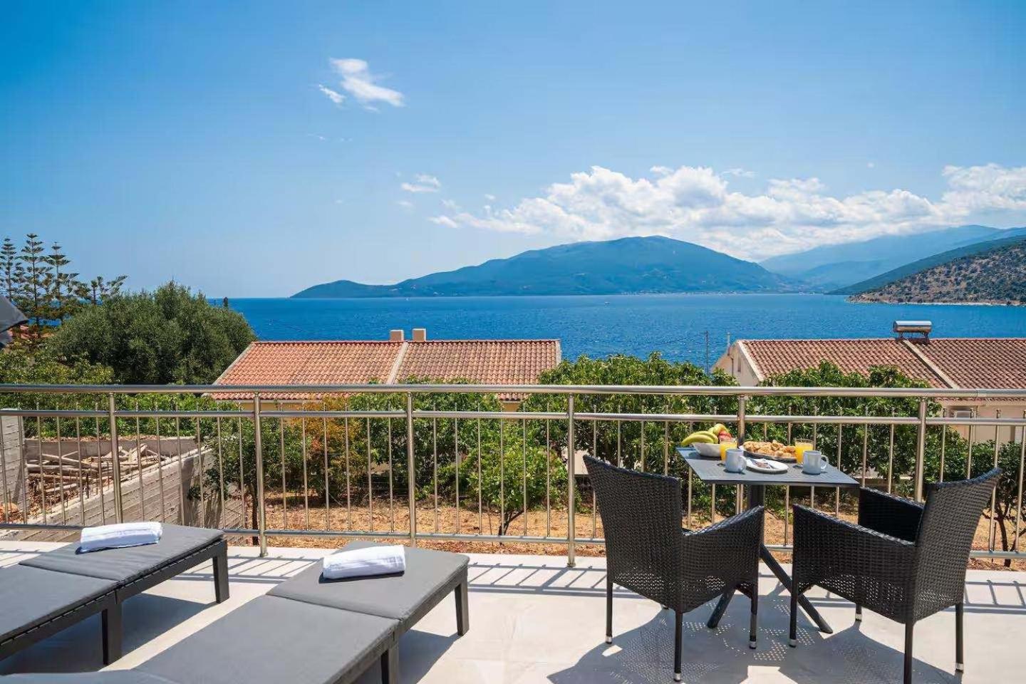 Maritina'S Apartments Amazing Sea View Agia Efimia 外观 照片