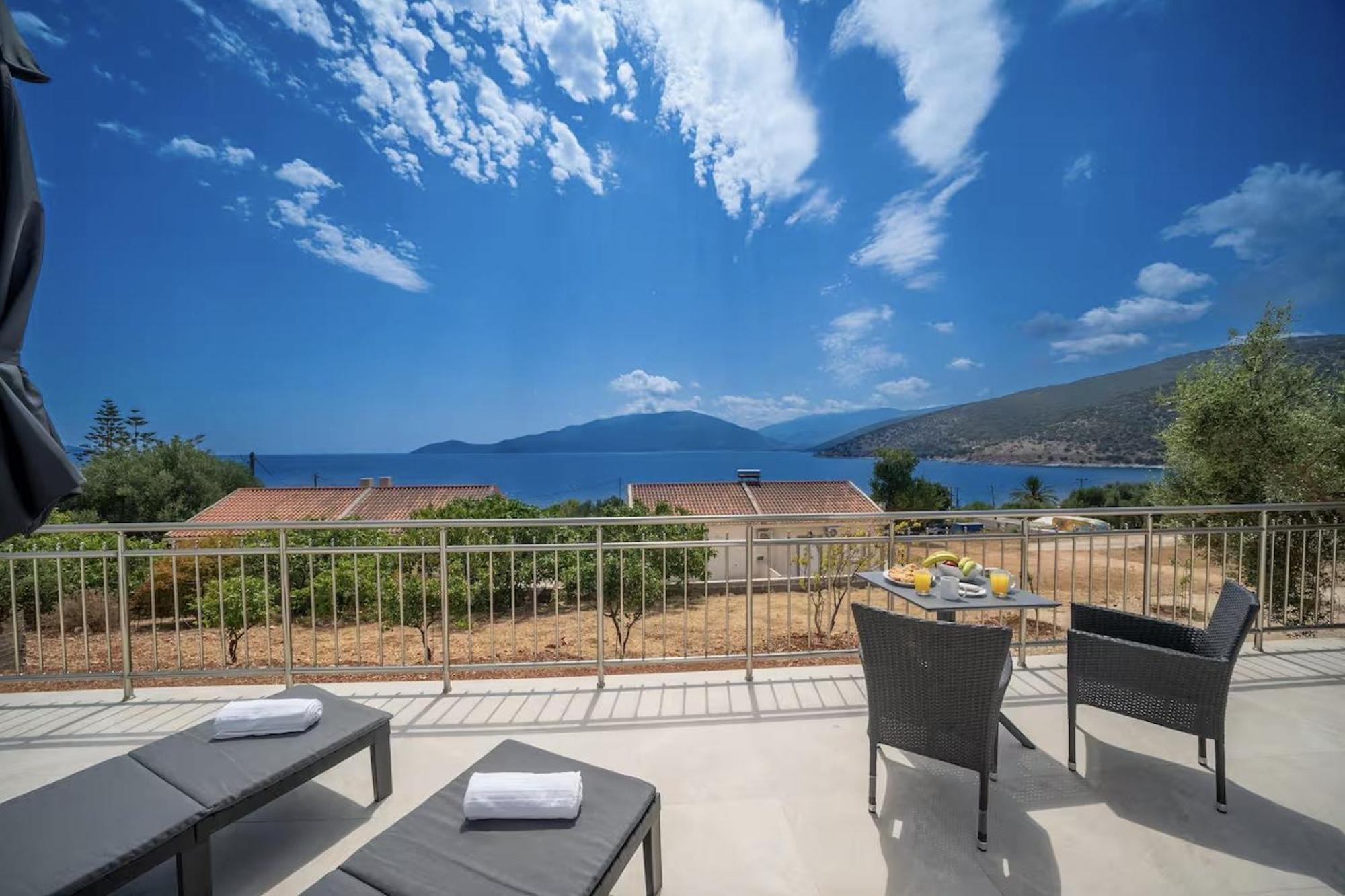 Maritina'S Apartments Amazing Sea View Agia Efimia 外观 照片